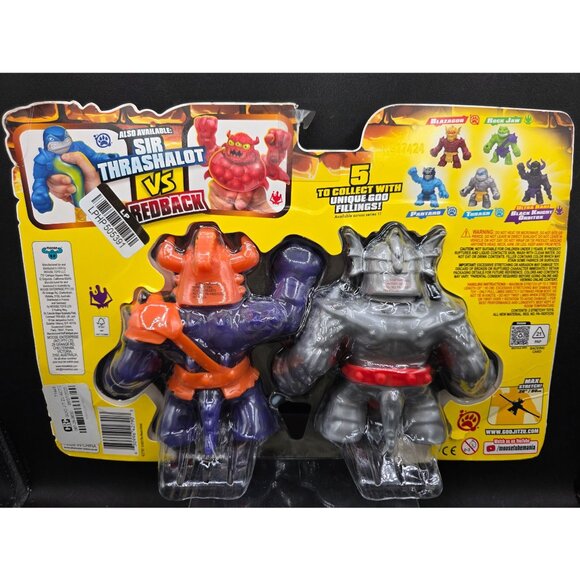 Heroes Of Goo Jit Zu Stretch Strikers Versus Pack: Silverback Vs Thrash - Picture 2 of 7